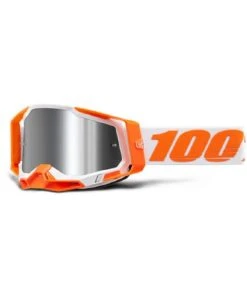 100% Racecraft 2 Goggles-Mirrored Flash Lens