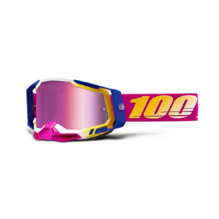 100% 100 Percent Racecraft 2 Goggles-Mirrored Lens-Mission Pink Mirror 3 100% 100 Percent Racecraft 2 Goggles-Mirrored Lens-Mission Pink Mirror