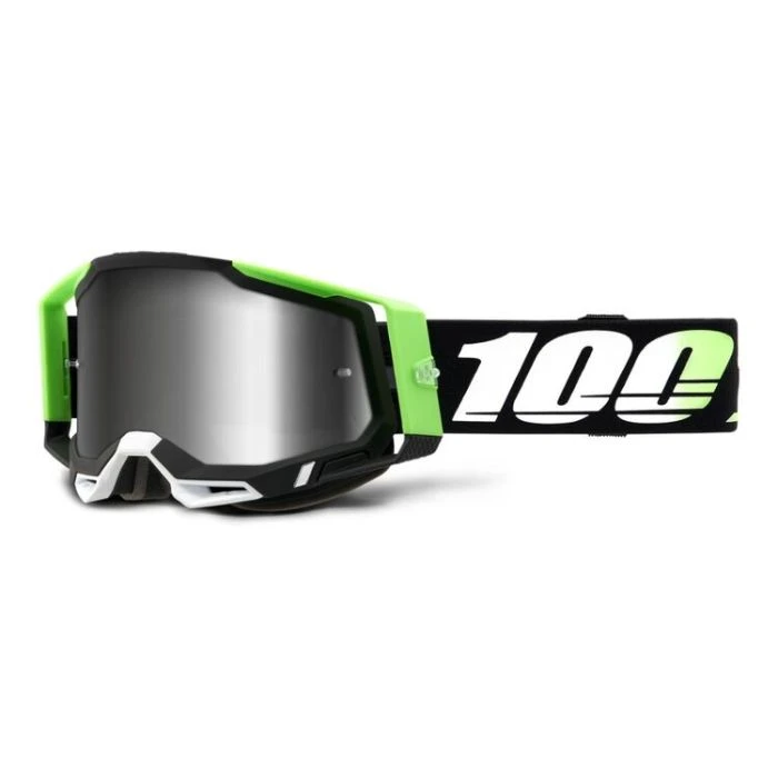 100% 100 Percent Racecraft 2 Goggles-Mirrored Lens-Kalkuta Silver Mirror 3 100% 100 Percent Racecraft 2 Goggles-Mirrored Lens-Kalkuta Silver Mirror