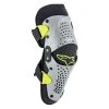 Alpinestars Youth SX-1 Knee Protector -Matrix-shop alpinestars youth sx 1 knee protector canada grey and hi viz yellow
