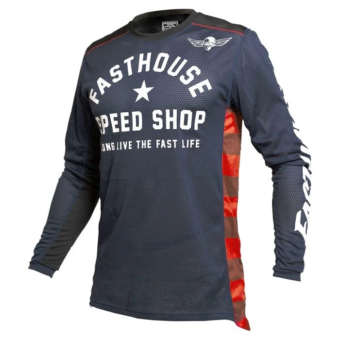 Fasthouse Originals Air Cooled Jersey Navy 3 Fasthouse Originals Air Cooled Jersey Navy