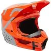 Fox Racing Youth V1 Skew Helmet 1 Fox Racing Youth V1 Skew Helmet -Matrix-shop fox racing youth v1 skew helmet steel grey