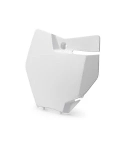 KTM Start Number Plate White 16-17