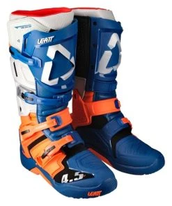 Leatt 4.5 Flexlock Enduro Orange Boots (Size 10 Closeout)