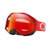 Oakley Airbrake Prizm MX Goggles-Moto Red/Prizm Torch -Matrix-shop oakley airbrake mx goggles moto red torch iridium