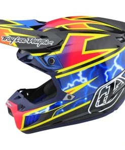 Troy Lee Designs SE5 Carbon Lightning Helmet